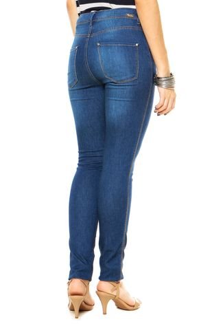Calça Jeans Maria Filó Skinny Super Soft Azul
