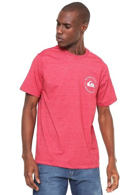 Camiseta Quiksilver Round Vermelha - Marca Quiksilver