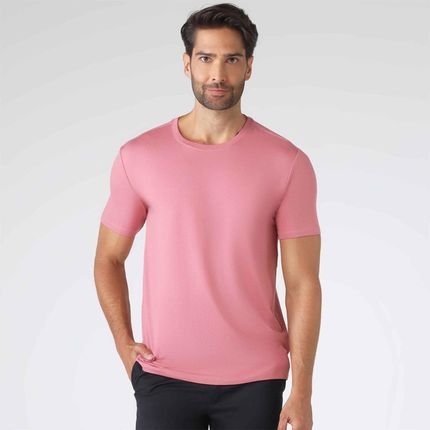 Camiseta Modal Masculina | Travel T-Shirt Roxo - Marca Basicamente.