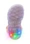 Sandalia Papete Infantil Feminino com LED Menina Funfy 2303A  Branco - Marca Funfy