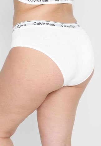 Calcinha Calvin Klein Underwear Biquíni Modern Branca