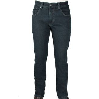 Calça Jeans R7jeans Masculina Modelo Tradicional Cintura Média Alta Lavagem Verde