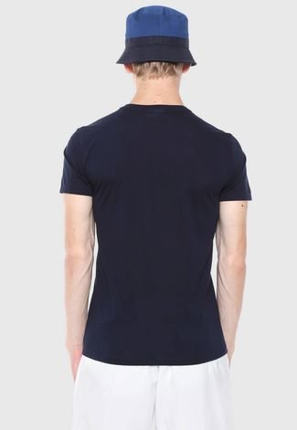 Camiseta Lacoste Regular Fit Azul-marinho