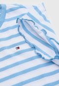 Camiseta Tommy Hilfiger Reta Listrada Azul - Marca Tommy Hilfiger