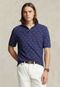 Camisa Polo Polo Ralph Lauren Reta Estampada Azul - Marca Polo Ralph Lauren