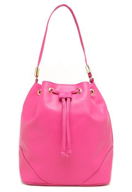 Bolsa Saco FiveBlu Ilhoses Rosa - Marca FiveBlu