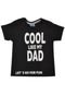 Camiseta Duduka Cool Dad Preta - Marca Duduka