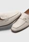 Mocassim Loafer de Couro Off-White - Marca Jorge Bischoff