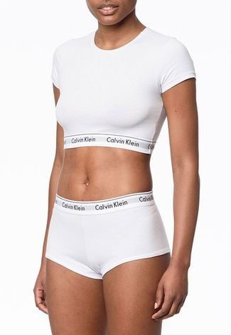 Top Calvin Klein Underwear Modern Cotton MAR4091 09 Branco