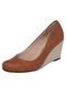 Scarpin Moleca Rustic Caramelo - Marca Moleca