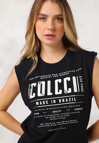 Vestido Colcci Curto Made In Brazil Preto