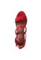 Sandália My Shoes Vermelha - Marca My Shoes