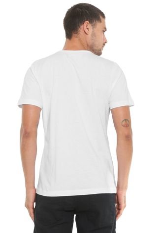 Camiseta Sommer Estampada Branca
