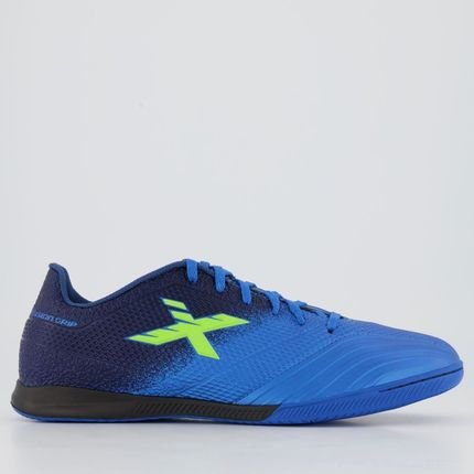 Chuteira Oxn Fusion Grip 2 Futsal Azul Marinho - Marca OXN