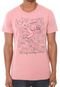 Camiseta Colcci Estampada Rosa - Marca Colcci