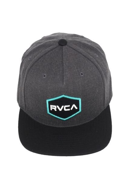 Boné RVCA Snapback Ealth Class Cinza - Marca RVCA