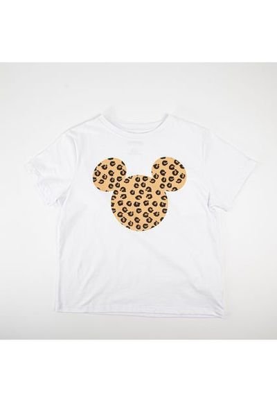 sopa Rechazado Con rapidez Polera Mujer Mickey Animal Print Blanco Disney - Compra Ahora | Dafiti Chile