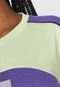 Camiseta Fila Sports Ff Roxa/Verde - Marca Fila