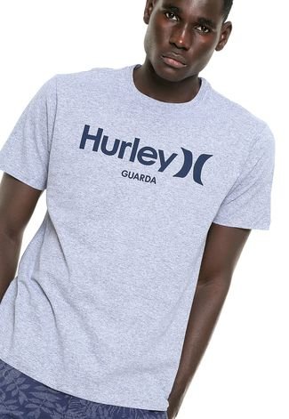Camiseta Hurley Guarda Cinza