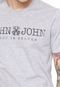 Camiseta John John Lettering Cinza - Marca John John