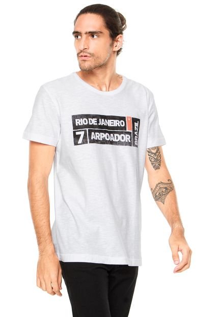 Camiseta Osklen Rio de Janeiro Branca - Marca Osklen