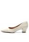 Scarpin Thelure Salto Grosso Bege - Marca Thelure
