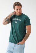 Camiseta Aeropostale Reta Estampada Verde - Marca Aeropostale