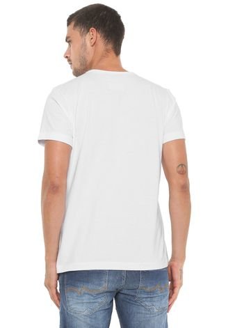 Camiseta Sommer Estampada Branca