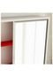 Espelheira para Banheiro Modelo 22 60 cm Branca e Vermelha Tomdo - Marca Tomdo