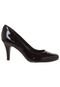 Scarpin Raphaella Booz Salto Alto Bico Redondo Preto - Marca Raphaella Booz