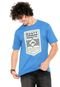 Camiseta Rusty Label Azul - Marca Rusty