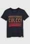 Camiseta Colcci Fun Infantil Logo Azul-Marinho - Marca Colcci Fun