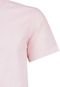 Camisa Manga Curta Amil Gola Padre Tecido Macio Comfort 1743 Rosa Bebê - Marca Amil