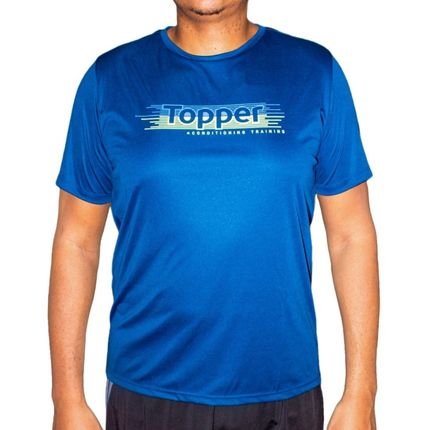 Camiseta Topper Masculina Stamp Logo Plus Size - Marca Topper