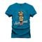 Camiseta Plus Size Estampada Confortável Premium Macia i Dont Get Garrafinha - Azul - Marca Nexstar