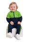 Conjunto Jaqueta e Calça em Moletom para Bebê Menino Quimby Azul Marinho - Marca Quimby