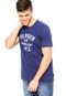 Camiseta Manga Curta Tommy Hilfiger Hays Estampada Azul - Marca Tommy Hilfiger