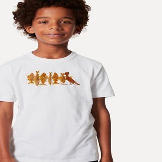 Camiseta Fishs For Fishies Reserva Mini Branco