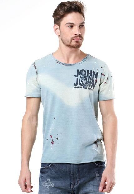 Camiseta John John Indigo Skull Cinza - Marca John John