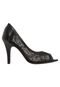 Peep Toe Anna Flynn Preto - Marca Anna Flynn