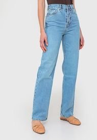 Jeans Topshop Runway Overdye Azul - Calce Holgado