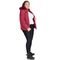 Jaqueta Puffer Feminina Plus Size Peluciada Capuz Nylon Lisa - Marca Zafina