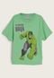Camiseta Infantil Malwee Kids Hulk Verde - Marca Malwee Kids