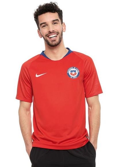 Influencia académico sencillo Camiseta Nike Chile Rojo - Calce Regular - Compra Ahora | Dafiti Chile