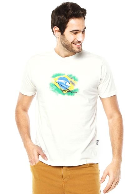 Camiseta Tropical Brasil Off-White - Marca Tropical Brasil