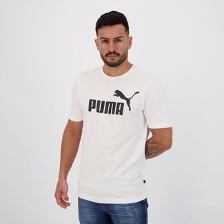 Camiseta Puma Essential Big Branca