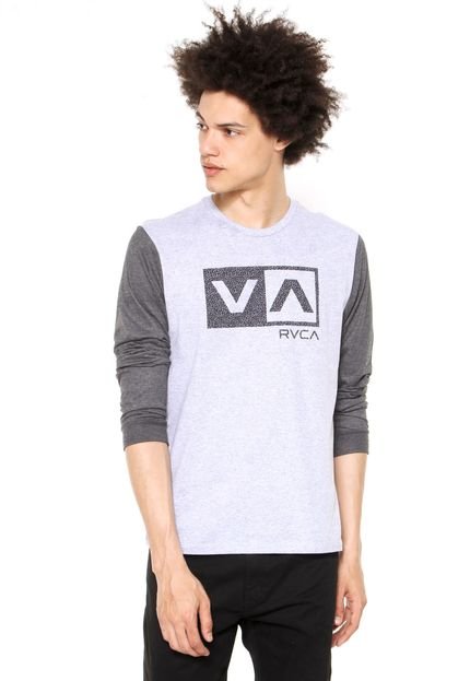 Camiseta RVCA Speckle Box Cinza - Marca RVCA