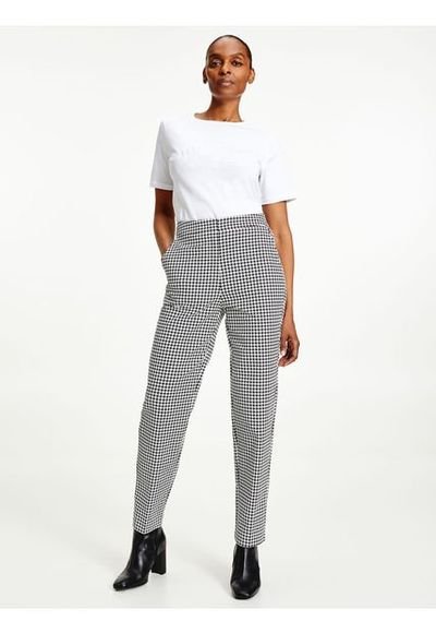 Pantalon gris tommy on sale hilfiger