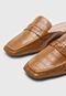 Mocassim Mule Loafer de Couro Caramelo - Marca Jorge Bischoff