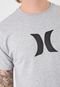 Camiseta Hurley Icon Solid Cinza - Marca Hurley
